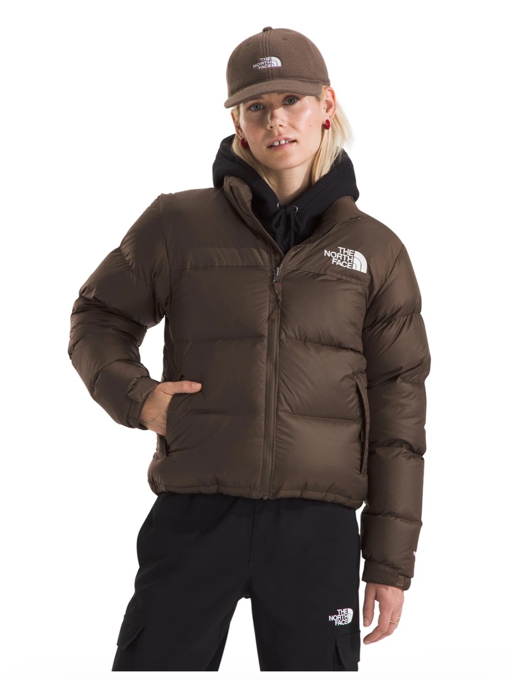 The North Face Women’s 1996 Retro Nuptse Down Jacket – Brown